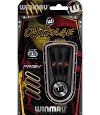 Smiginio strėlės Winmau Outrage Brass - 3 vnt.