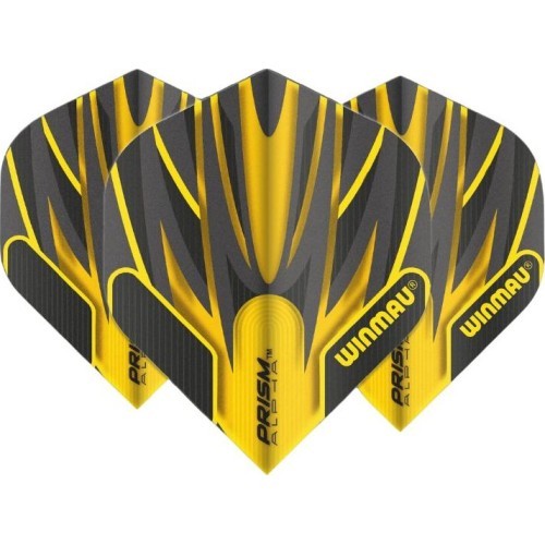 Dart Flights Winmau Prism Alpha - Yellow / Black