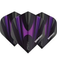 Dart skrydžiai Winmau Prism Alpha - Violetinė, juoda