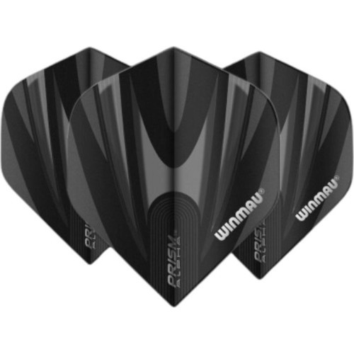 Dart Flights Winmau Prism Alpha - Grey-Black