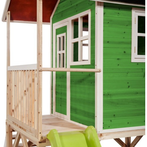 EXIT Loft 500 wooden playhouse - green