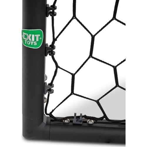 EXIT Scala aliuminiai futbolo vartai 300x200 cm, juodi