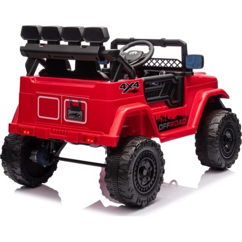 Elektromobilis Off-Road CLIMBER, raudonas