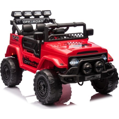 Elektromobilis Off-Road CLIMBER, raudonas