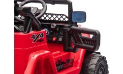 Электромобиль Off-Road CLIMBER, красный