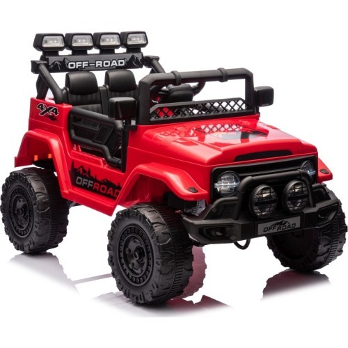 Elektromobilis Off-Road CLIMBER, raudonas
