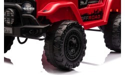 Elektromobilis Off-Road CLIMBER, raudonas