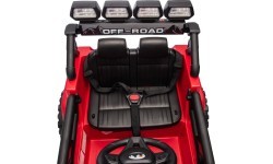 Электромобиль Off-Road CLIMBER, красный