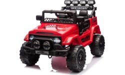 Elektromobilis Off-Road CLIMBER, raudonas