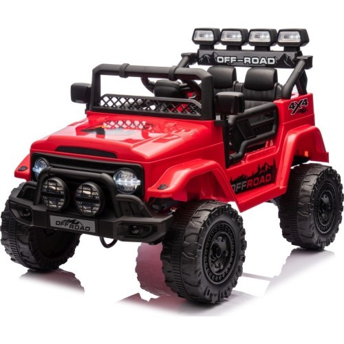 Elektromobilis Off-Road CLIMBER, raudonas
