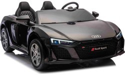 Elektromobilis Audi Spyder R8 LIFT, juodas