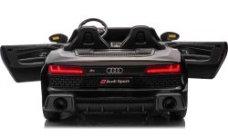 Elektromobilis Audi Spyder R8 LIFT, juodas