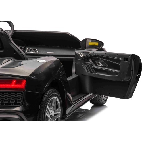 Elektromobilis Audi Spyder R8 LIFT, juodas