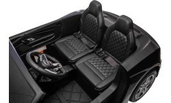 Elektromobilis Audi Spyder R8 LIFT, juodas