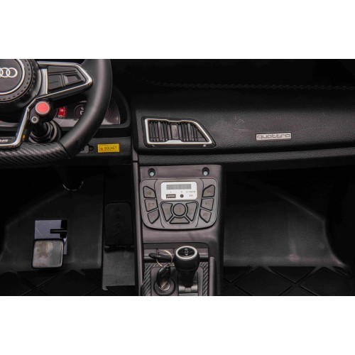 Elektromobilis Audi Spyder R8 LIFT, juodas