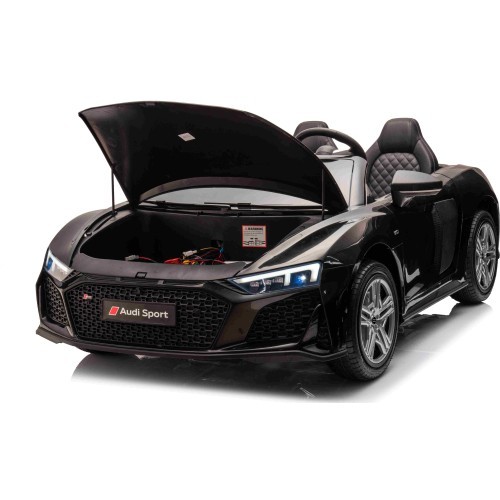 Elektromobilis Audi Spyder R8 LIFT, juodas