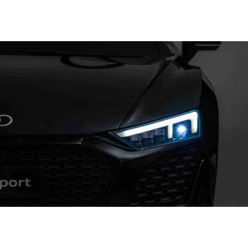 Elektromobilis Audi Spyder R8 LIFT, juodas