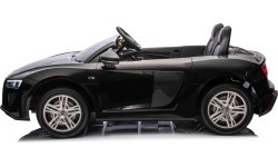 Elektromobilis Audi Spyder R8 LIFT, juodas