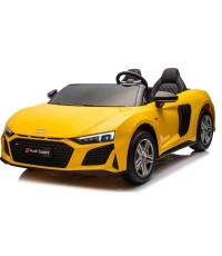 Elektromobilis Audi Spyder R8 LIFT, geltonas