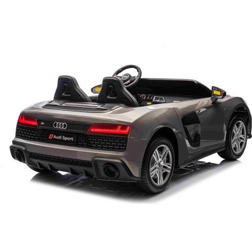 Elektromobilis Audi Spyder R8 LIFT, pilkas