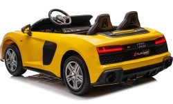 Электромобиль Audi Spyder R8 LIFT, жёлтый