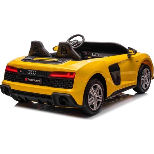 Электромобиль Audi Spyder R8 LIFT, жёлтый