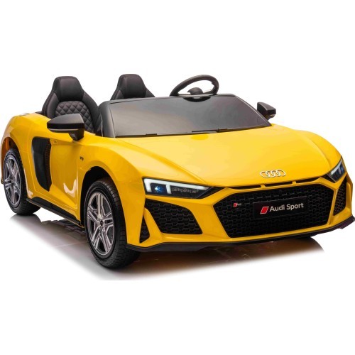 Электромобиль Audi Spyder R8 LIFT, жёлтый