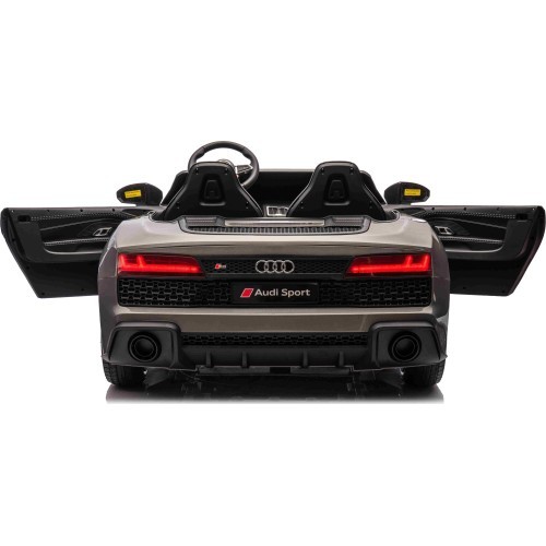 Elektromobilis Audi Spyder R8 LIFT, pilkas