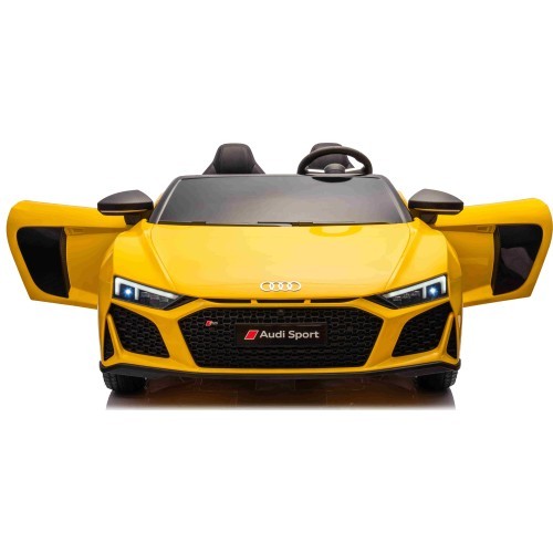 Электромобиль Audi Spyder R8 LIFT, жёлтый