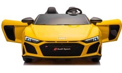 Электромобиль Audi Spyder R8 LIFT, жёлтый