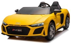 Электромобиль Audi Spyder R8 LIFT, жёлтый