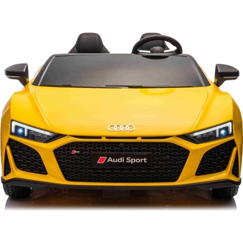 Электромобиль Audi Spyder R8 LIFT, жёлтый
