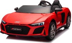 Elektromobilis Audi Spyder R8 LIFT, raudonas