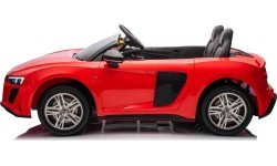 Elektromobilis Audi Spyder R8 LIFT, raudonas
