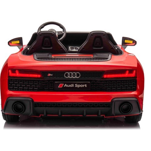 Elektromobilis Audi Spyder R8 LIFT, raudonas