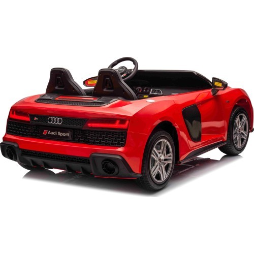 Elektromobilis Audi Spyder R8 LIFT, raudonas
