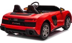 Elektromobilis Audi Spyder R8 LIFT, raudonas