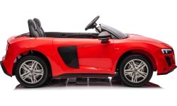 Elektromobilis Audi Spyder R8 LIFT, raudonas