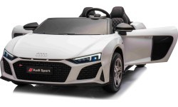 Электромобиль Audi Spyder R8 LIFT, двухместный, белый