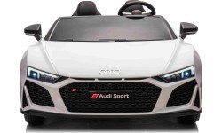 Электромобиль Audi Spyder R8 LIFT, двухместный, белый