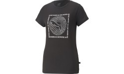 Женская блузка Puma Graphics She Move, чёрная 674451 01