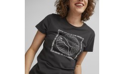 Puma Graphics She Move Women's Blouse Black 674451 01