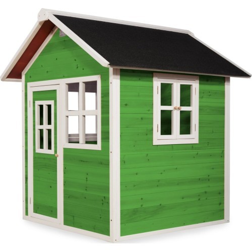 EXIT Loft 100 wooden playhouse - green