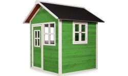 Деревянный игровой домик EXIT Loft 100, зелёный