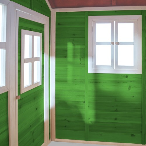 EXIT Loft 100 wooden playhouse - green