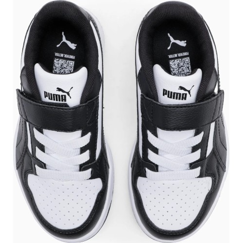 Puma детская обувь Reb-L Ac+ Ps Black White 398995 01