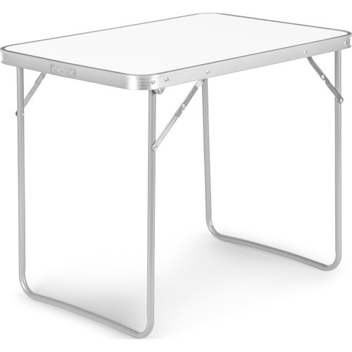 Tourist table folding picnic table 70x50cm white