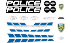 Набор наклеек Buzzy Police