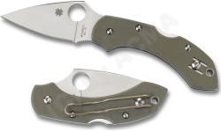 Sulankstomas peilis Spyderco C28GPFG Dragonfly, žalias