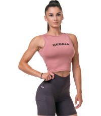 Moteriški marškinėliai Nebbia Fit & Sporty 577 - Old Rose